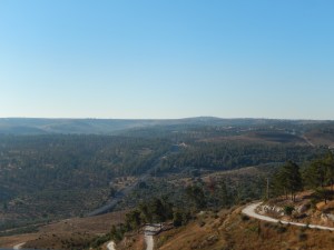 Looking Northwardsfrom Tsfat into Lebanon